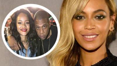 La relación de Beyoncé y su marido puede no estar bien por Rihanna.