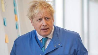 Primer ministro de Inglaterra, Boris Johnson.