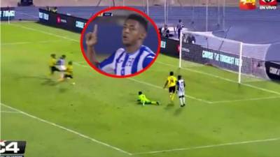 Así fue el gol del Antony 'Choco' Lozano con Honduras ante Jamaica.