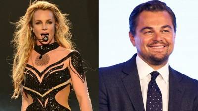 Britney Spears y Leonardo DiCaprio