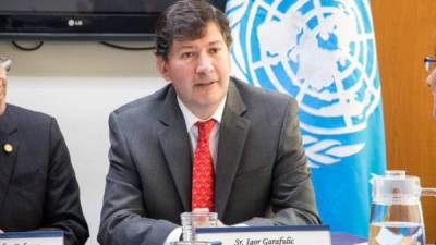 El coordinador de la ONU en Honduras, Igor Garafulic.
