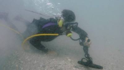 Una familia residente en Sanford, en el norte de Florida (EE.UU.), recuperó del fondo marino, utilizando un detector de metales, 52 monedas de oro valoradas en más de un millón de dólares, procedentes de un galeón español del siglo XVIII, informó hoy un medio local.