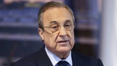 Florentino Pérez, presidente del Real Madrid.