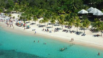 Se espera que un gran porcentaje de turistas viajen a Roatán.