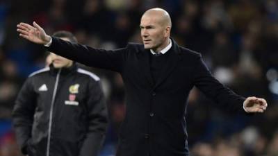 PARTIDO DE LIGA ENTRE EL REAL MADRID Y EL OSASUNAEN EL SANTIAGO BERNABEU.