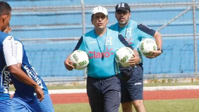 Pinto concluyó este miércoles los trabajos con la representación nacional en el estadio Olímpico.