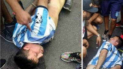 El hincha de Racing fue atado, golpeado, orinado y abusado sexualmente por la barra del mismo equipo.