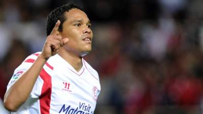 Bacca marcó 49 goles en 108 partidos con cuadro sevillista.