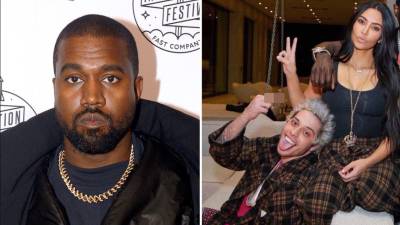 Kanye West está fuera de control desde que su ex Kim Kardashian iniciara una relación con Pete Davidson.