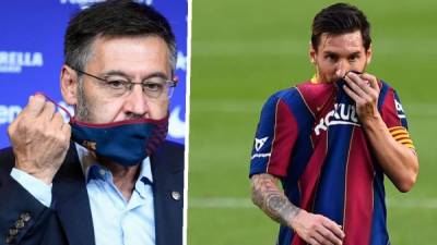 Josep María Bartomeu rompió el silencio luego de las acusaciones que hizo Messi.