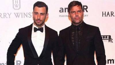 Ricky Martin y Jwan Yosef