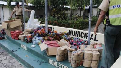 El nuevo decomiso se efectuó anoche en operativos en la carretera a la altura del sector de Cofradía.