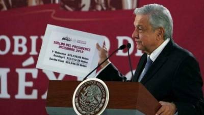 López Obrador llama a mexicanos a participar en consulta sobre expresidentes.//AFP.