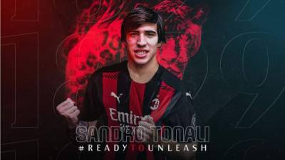 Sandro Tonali ya es nuevo jugador del AC Milan.