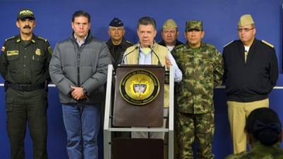 El mandatario colombiano brindó una conferencia de prensa durante esta madrugada para anunciar que se suspende el diálogo con la guerrilla.