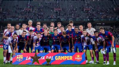 Barcelona logró recientemente el trofeo Joan Gamper.