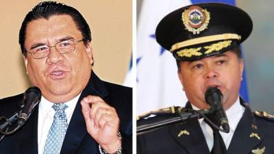 El secretario de Seguridad, Arturo Corrales, anunció la destitución del director de la Policía, Ramón Sabillón.