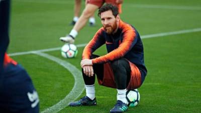Leo Messi no jugará el domingo con el Barcelona contra el Levante. Foto Facebook Barcelona