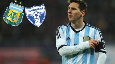 Leo Messi jugará el amistoso contra Honduras.