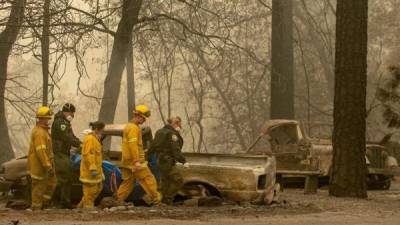 Autoridades de California temen que el número de víctimas aumente tras reportarse más de 130 personas desaparecidas tras los incendios./AFP.
