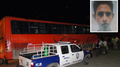 Henry Iban Ramírez fue el supuesto asaltante de un bus de la empresa Cotisba.