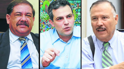 Guillermo Altamirano, Fernando Jaar y Carlos Urbizo.