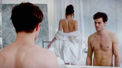 Una escena de 50 Sombras de Grey.