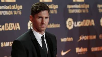 Messi sigue recibiendo galardones.