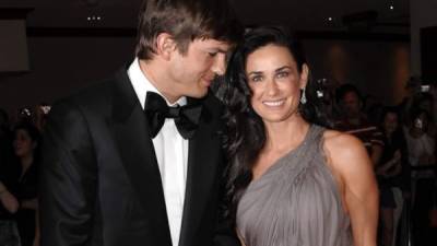 Demi Moore y Ashton Kutcher.