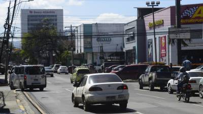 El parque vehicular en San Pedro Sula está compuesto por más de 100 mil motos y 200 mil carros.
