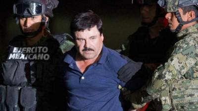 El exjefe del narcotráfico mexicano Joaquín 'El Chapo' Guzmán. Foto Archivo