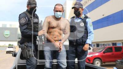 Cuando Allan Josué Alvarado Cruz fue capturado el sábado en Sabanagrande se identificó con una licencia de conducir como Carlos Roberto Figueroa Hernández.