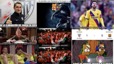 Los memes que dejó la dolorosa eliminación del Barcelona de la Copa del Rey luego de caer (1-0) contra el Athletic de Bilbao en San Mamés. Messi, víctima de las burlas.