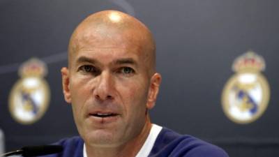 Zinedine Zidane, durante la rueda de prensa ofrecida este viernes. Foto EFE