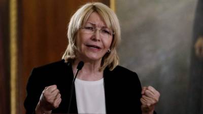 La exfiscal Luisa Ortega solicita al Supremo venezolano la captura internacional de Maduro.EFE/Archiv