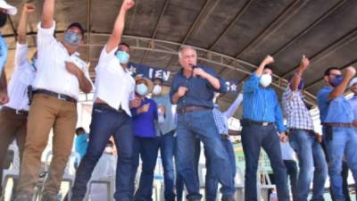 Mario Pérez aseguró que 'Honduras ya no quiere más odio, sólo Mauricio Oliva asegura reconciliación nacional'.