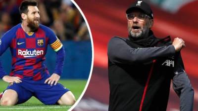 Jürgen Klopp expresó su admiración por Messi, pero dijo que las limitaciones financieras implican que ni siquiera valga la pena discutirlo.