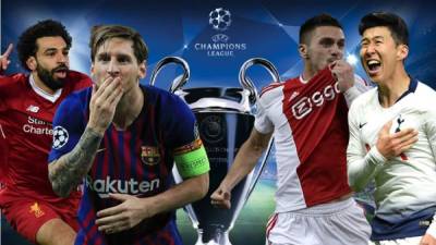 Barcelona-Liverpool y Ajax-Tottenham son los duelos de semifinales de la Champions League.
