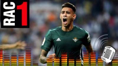 La radio catalana Rac1 celebró de manera eufórica el gol de Sanabria con el Betis ante el Real Madrid.