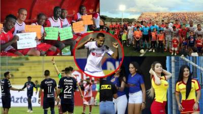 Las imágenes que dejaron los partidos de la sexta jornada del Torneo Apertura 2019 de la Liga Nacional del fútbol hondureño.