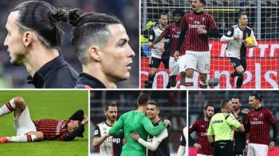 Las imágenes del partidazo que disputaron AC Milan y Juventus con empate 1-1 en San Siro. Cristiano Ronaldo y Zlatan Ibrahimovic fueron los grandes protagonistas.