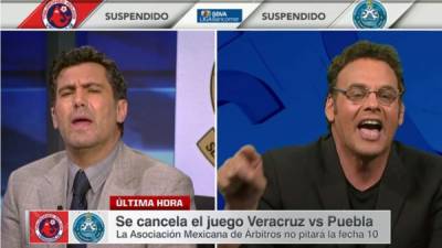 La bronca de David Faitelson y Juan Carlos de Anda en programa en vivo de ESPN.