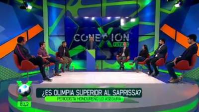 En el programa Conexión Fútbol de Repretel lanzaron duras críticas a equipos hondureños.