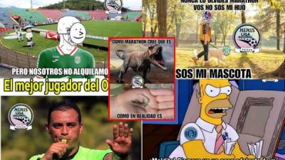 Los divertidos memes que dejó la victoria del Olimpia contra el Marathón en el estadio Nacional y también el empate del Motagua en Tocoa ante Real Sociedad.