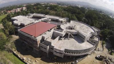 La foto drone muestra la espectacular vista del complejo terminado en un 75%. Fotos: Amílcar Izaguirre