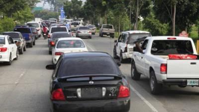 En San Pedro Sula se estima que sean matriculados 100 mil vehículos.