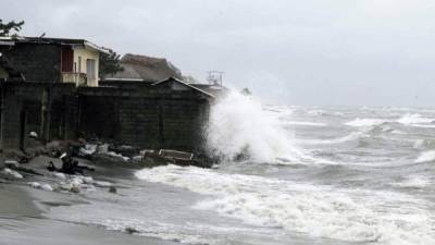 Se proyecta que el frente frío deje lluvias intensas en la costa norte de Honduras.