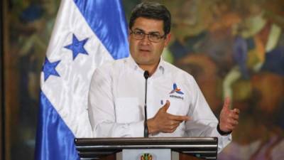 El presidente de Honduras, Juan Orlando Hernández, hizo hoy un llamamiento a la 'reflexión' y la manifestación 'pacífica' en su país.