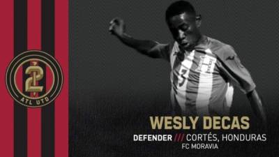 El hondureño Wesly Decas jugará en Estados Unidos.