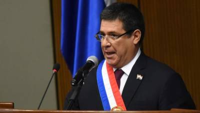 El ex presidente de Paraguay, Horacio Cartes, es ahora senador en el Congreso.